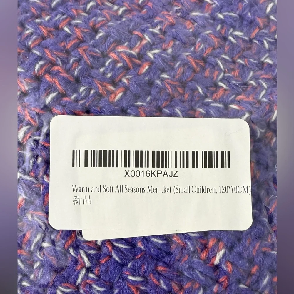 N/A purple knit